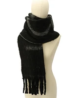 Calvin Klein Men's Lofty Yarn Dyed Scarf