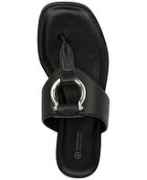 Giani Bernini Women's Yurniee Memory Foam Ornamented Thong Flat Sandals, Created for Macy's