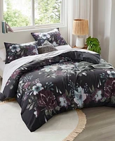 Madison Park Jolene Floral 3-Pc. Duvet Cover Set