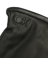 Calvin Klein Men's Injected Leather Gloves