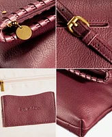 Style & Co Whipstitch Small East West Flap Crossbody, Created for Macy's