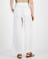 Tommy Hilfiger Women's Solid Drawstring-Waist Pants