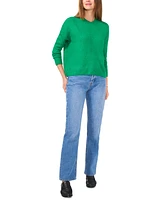 Vince Camuto Women's Ribbed Crewneck Long-Sleeve Sweater