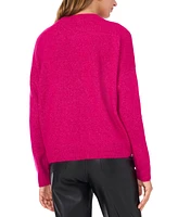 Vince Camuto Women's Ribbed Crewneck Long-Sleeve Sweater