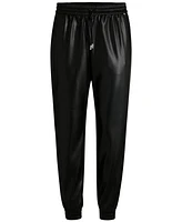 Boss by Hugo Women's Faux Leather-Polyurethane Trousers