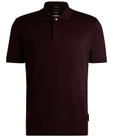 Boss X Porsche Men's Striped Jacquard Polo