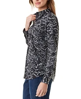 Gloria Vanderbilt Women's Amanda Long-Sleeve Fitted Shirt