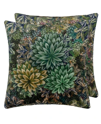 Designers Guild Madhya Moss Velvet Decorative Pillow