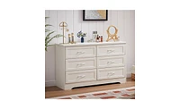 Slickblue Modern 3-Drawer Chest with 6-Drawer Bedroom Dresser – Stylish and Spacious