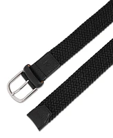 Cole Haan Men's Fully Adjustable Stretch Casual Corded Web Belt