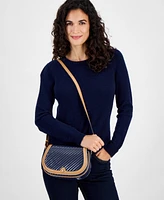 Giani Bernini Small Quilted Saddle Crossbody, Created for Macy's