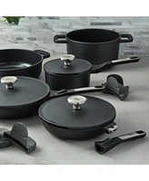 BergHOFF Leo Phantom 8pc Nonstick Ceramic Cookware Set, Recycled