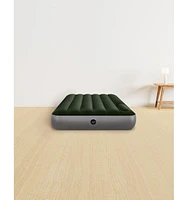 Intex Dura-Beam Standard Series Downy Airbed with Built-In Foot Pump, Twin Size