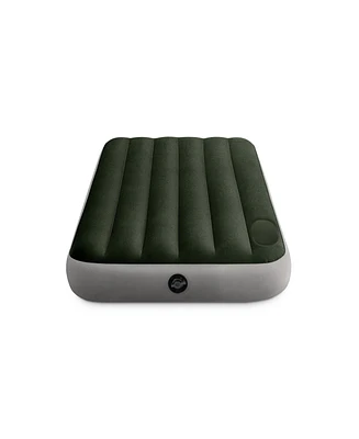 Intex Dura-Beam Standard Series Downy Airbed with Built-In Foot Pump, Twin Size