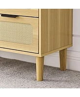 Slickblue 3-Drawer Dresser – Compact and Functional Storage Solution