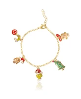 Dr. Seuss Dr Seuss Christmas Grinch Charm Bracelet