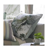 Designers Guild Peonia Chartreuse Linen Decorative Pillow