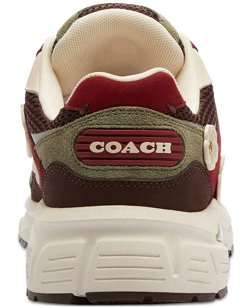 Coach Women's C301 Lace Up Unisex Trainer Sneakers