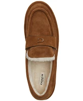 Coach Women's Forest Cozy Shearling Moc Slippers