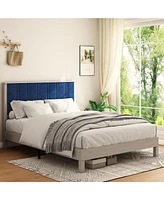 Slickblue Queen Bed Frame for Comfortable and Stylish Sleep