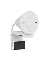 Logitech Brio 300 Off-White Noise-Reducing Mic and 1080P Webcam with Shutter