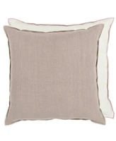 Designers Guild Brera Lino Cameo & Parchment Linen Decorative Pillow