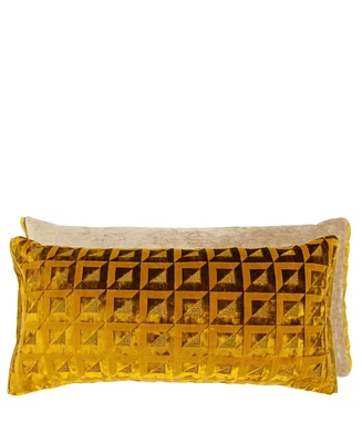 Designers Guild Monserrate Ochre Velvet Decorative Pillow