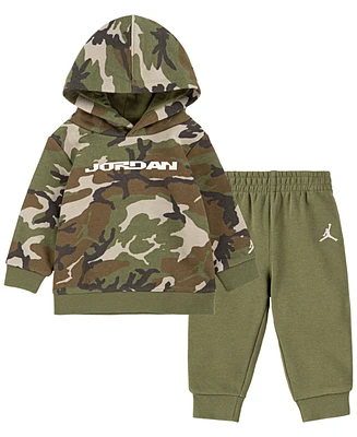 Jordan Baby Boys Camo Pullover, 2-Piece Set