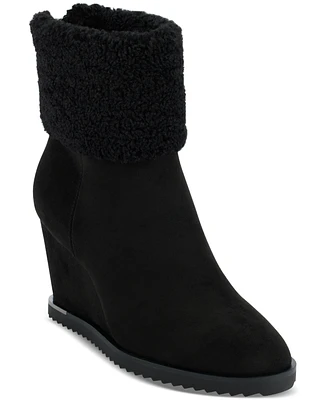 Dkny Women's Powell Wedge Booties