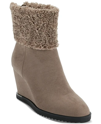 Dkny Women's Powell Wedge Booties