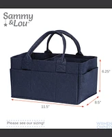 Navy Felt Storage Caddy by Sammy & Lou