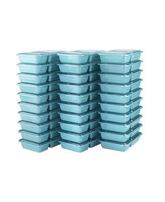 Good Cook Meal Prep Rectangle Two Compartment 30 Pack Container