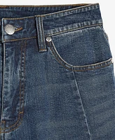 On 34th Women's High-Rise Barrel-Leg Jeans, Exclusively at Macy's