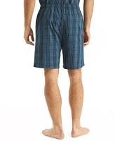 Nautica Men's Crafted Plaid Poplin Sleep Short