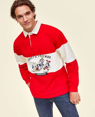 Disney | Macy's Adult Unisex Vintage Varsity Rugby Shirt, Created for