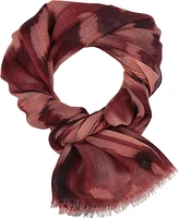 Fraas Blurred Flowers Print Scarf