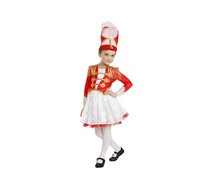 Dress Up America Drum Majorette Costume Set - Kids Girls