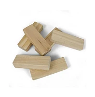 YardGames Giant Tumbling Timbers Wood Stacking Game w/ Pine Blocks (2 Pack)