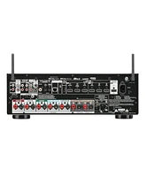 Denon AVRX1800H 7.2 Channel 8K Home Theater Receiver with Dolby Atmos, Heos Built-In, and Audyssey Room Correction
