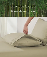 Silky Soft 100% Rayon from Bamboo Pillowcases King Size, Set Of 2 For Smooth Hair & Skin, Fits Pillows by California Design Den