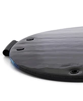 Slippery Racer Downhill Zeus Kids Foam Saucer Disc Snow Sled, Midnight (3 Pack)