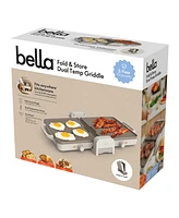 bella Fold & Store Dual Temp Griddle