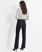 Dkny Women's Mid-Rise Flare-Leg Pants