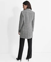 Dkny Women's Notch-Lapel Single-Button Long-Sleeve Jacket