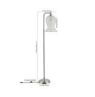 Safavieh Izzy Iron Floor Lamp