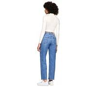 Tommy Jeans Women's Layla High-Rise Slim Straight Leg