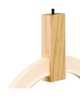 Cwi Lighting 96" Metal Anello Led Pendant