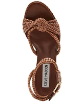 Steve Madden Women's Ibiiza Platform Knotted Dress Sandals