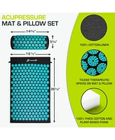 Acupressure Mat and Pillow Set