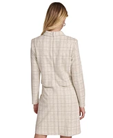 Calvin Klein Women's Tweed Sheath Jacket-Top Dress